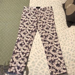 Floral Print Ankle length pants